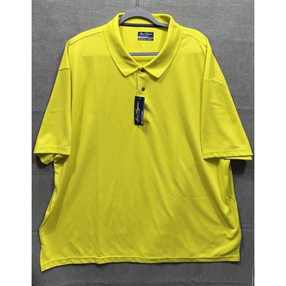 BEN HOGAN Men's Performance Golf Polo Limeade 4X UFP 50